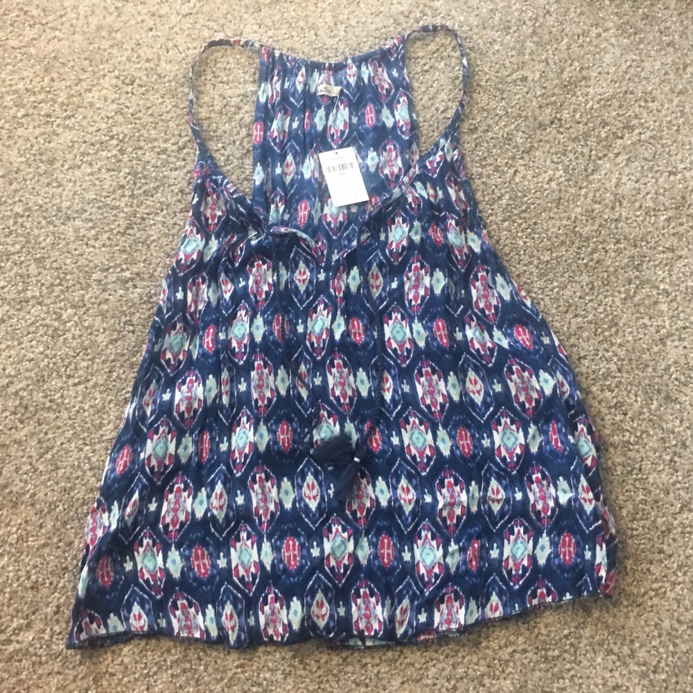 Hollister NWT boho summer tank- Size L